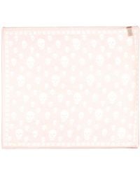 McQueen - Classic Skull Scarf - Lyst
