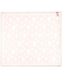 McQueen - Foulard Skull Classico - Lyst