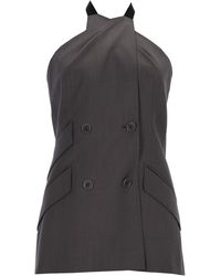 Max Mara - Sleeveless Wool Top - Lyst