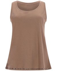 Max Mara - Sleeveless Cotton Top - Lyst