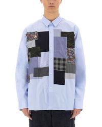 Junya Watanabe - Junya Watanabe Patchwork Shirt - Lyst