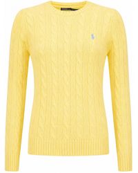 Polo Ralph Lauren - Maglia A Trecce - Lyst