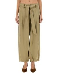 Alysi - Belted Pants - Lyst