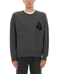 Isabel Marant - Jersey With Logo - Lyst