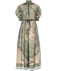 Zimmermann - Midi Dresses - Lyst