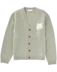 Maison Kitsuné - "Fox Head" Cardigan - Lyst
