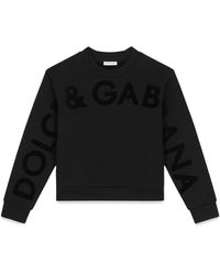 Dolce & Gabbana - Felpa Girocollo Ml - Lyst