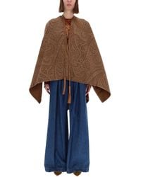 Etro - Paisley-Print Belted Trench Coat - Lyst