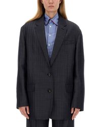 Etro - Oversized Buttoned Outer Jacket - Lyst