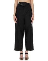 Fendi - Pants With Asymmetrical Waist - Lyst