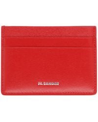 Jil Sander - Leather Card Holder - Lyst