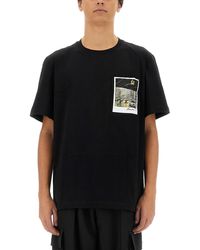 Helmut Lang - T-Shirt With Front Logo - Lyst