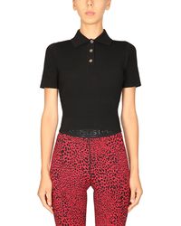 MICHAEL Michael Kors - Polo Shirt With Logo Buttons - Lyst