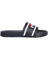 fila black flip flops