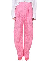 The Attico - High Waist Mini Trousers - Lyst