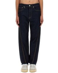 Lanvin - Twisted Fit Jeans - Lyst