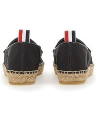 Thom Browne - ESPADRILLA PENNY VARSITY - Lyst