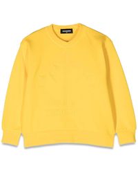 DSquared² - Slouchy Fit Crewneck Sweatshirt - Lyst