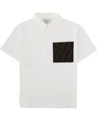 Fendi - Polo Con Tasca - Lyst