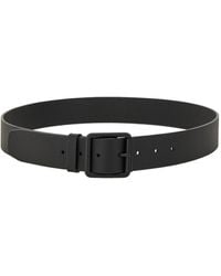 Studio Nicholson Leather Belt in Black for Men | Lyst