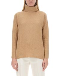 Aspesi - Wool T-Shirt - Lyst