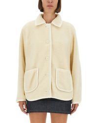 A.P.C. - A. P.C. Blouson Jacket "Estelle" - Lyst