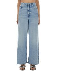 Ganni - Jeans Baggy - Lyst