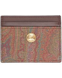 Etro - Card Holder "Paisley" - Lyst