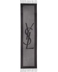 Saint Laurent - Sciarpa Cassandre - Lyst
