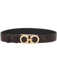 Ferragamo - Reversible And Adjustable Gancini Belt - Lyst