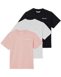 Palm Angels - Three T Shirt Set - Lyst