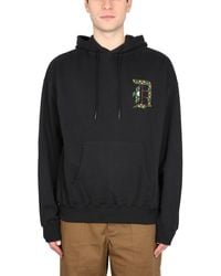 Drole de Monsieur - Hooded Sweatshirt With Logo - Lyst