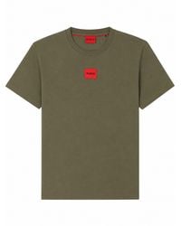 HUGO - 100% Cotton T-Shirt - Lyst