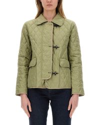Fay - 3-Hook Nylon Quilted Jacket - Lyst