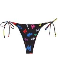 Moschino - All Over Print Bikini Briefs - Lyst