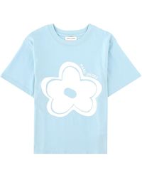 Marc Jacobs - T-Shirt Con Stampa Fiore - Lyst