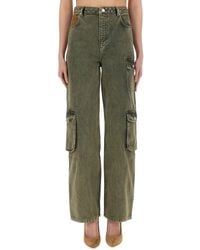Moschino - Wide Fit Cargo Jeans - Lyst