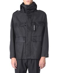 Givenchy - Wind Jacket With Front Zip & Pressure Button - Lyst
