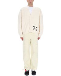 Off-White c/o Virgil Abloh - V Neck Sweater - Lyst