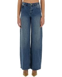 MICHAEL Michael Kors - Wide-Leg Jeans - Lyst