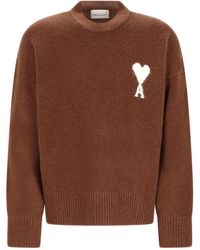 Ami Paris - Maglia "Ami De Coeur" - Lyst