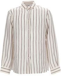 Brunello Cucinelli - Camicia - Lyst