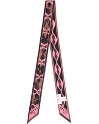 PUCCI - Foulard Bandeau Con Mix Di Stampe - Lyst