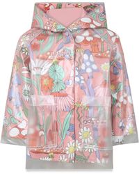 Stella McCartney - Waterproof Jacket With All-Over Print - Lyst