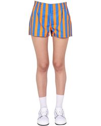 Sunnei - Striped Pattern Shorts - Lyst