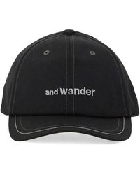 and wander - Cappello Da Baseball Con Logo - Lyst