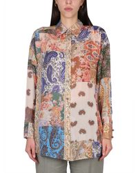 Zimmermann - CAMICIA DEVI IN SETA - Lyst