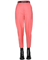 McQueen - Pants Peg Leg - Lyst