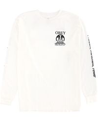 Obey - Long Sleeve "Precision" T-Shirt - Lyst