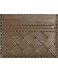 Bottega Veneta - Woven Leather Card Case - Lyst